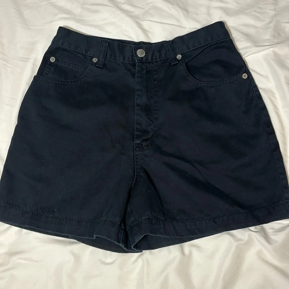 Banana Republic Black Denim Shorts size 6